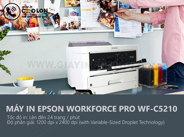 Máy in Epson WorkForce C5210